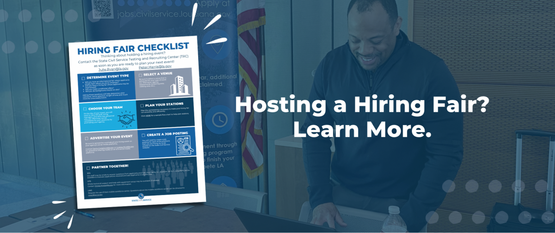 Hosting a Hiring Fair